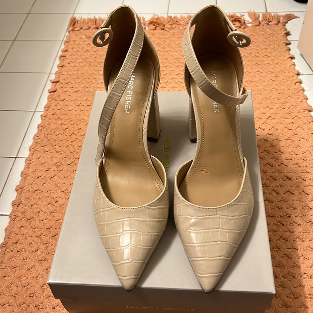 Mark Fisher Tan Heels